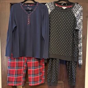 2 Sets of Holiday Pajamas
